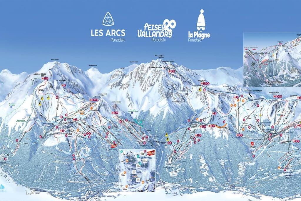 Residence Le Rami, Appartement 5 Personnes Ski Au Pied 라 플라뉴 외부 사진